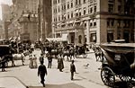 Belmont coach, Traffic Congestion, New York, 1905