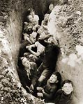 Children in an English bomb shelter 1941