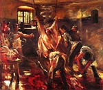 In the Slaughter House Lovis Corinth