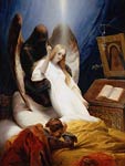 The Angel of Death Emil-Jean-Horace Vernet