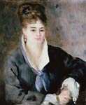 Woman in Black Pierre-Auguste Renoir