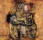 Mother with two children Egon Schiele