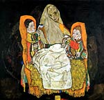 Mother with Two Children Egon Schiele
