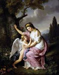 Woman and Cupid Marie-Victoire Lemoine