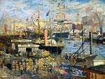 The Grand Dock at Le Havre Claude Monet