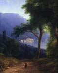 View from livadia 1861, Ivan Aivazovsky