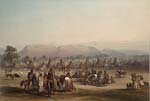 Encampment of the piekann indians