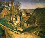 The house of a hanging man Paul Cezanne