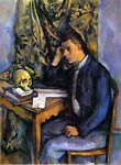 Boy with Skull Paul Cezanne