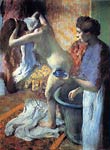 Breakfast after the Bath Edgar Degas