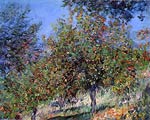 Apple Trees on the Chantemesle Hill Claude Monet