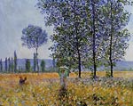 Sunlight Effect under the Poplars Claude Monet