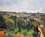 Ile de France Landscape Paul Cezanne