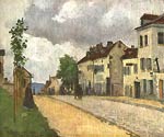 Street in Pontoise Rue de Gisors Camille Pissarro