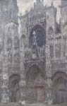 The Cathedral in Rouen. The portal, Grey Weather