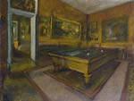 Billiard Room at Menil Hubert