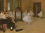 The dancing class ca 1870