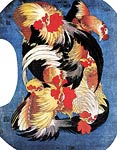 Flock of Chickens Katsushika Hokusai