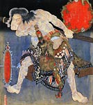 Japanese Man with Tattoos Utagawa Kunisada