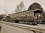Lackawanna photo railroad car 1899. Delaware, Western Railroad