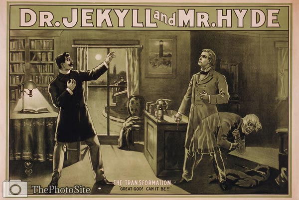 Dr. Jekyll and Mr. Hyde 1880's, Theatre Poster - Click Image to Close