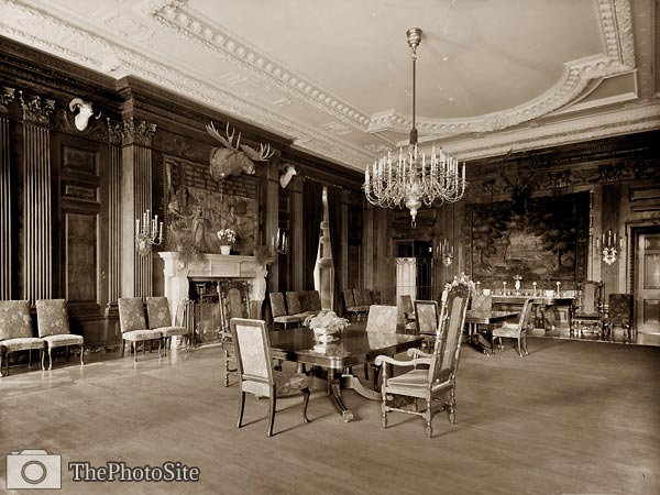 State Dining Room The White House Washington - Click Image to Close