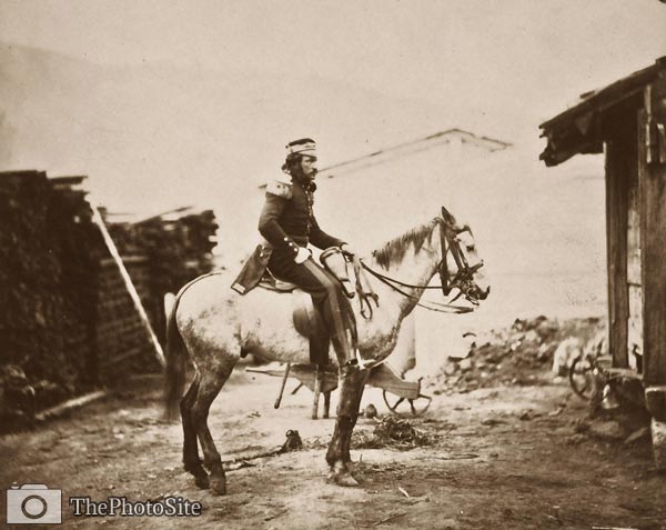 Captain Lilley, field train Crimean War - Click Image to Close