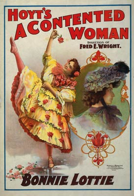Hoyt's A contented woman 1899 Poster