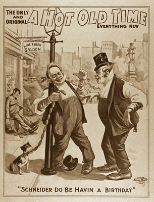 A hot old time Theatre Comedy Poster