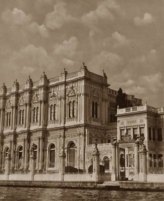 The imperial palace Dolmabahce, Istanbul Turkey