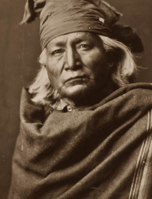 Chino North American Indian Man, Edward Curtis