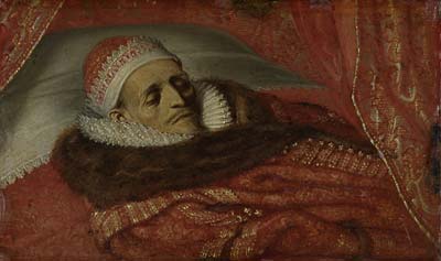Maurits Prince of Orange on his death bed