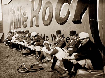 Americans vs. Philadelphia 1908 NY baseball hilltop park