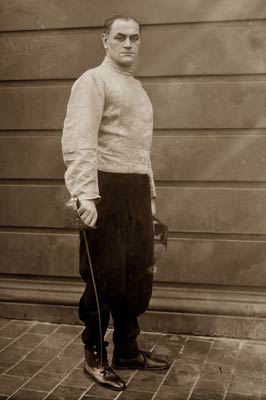 Siegfried Fritz Flesch Austrian sabre fencer