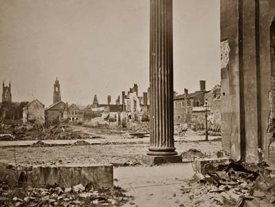 Ruins in Charleston, South Carolina Civil War