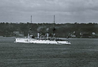 German cruiser Hertha warship 1909