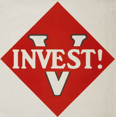 V for Victory - invest - World War I, wwi poster