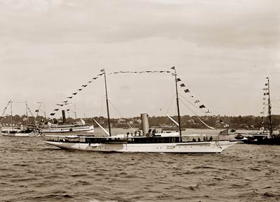 Idalia Yacht October 1899