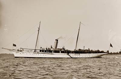 U.S.S. Hawk steam yacht