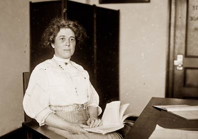 Harriet May Mills, Woman's suffrage, portrait