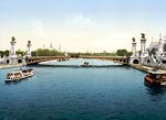 Alexandre III, bridge, Exposition Universal, 1900, Paris, France