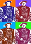 King Henry VIII Pop Art