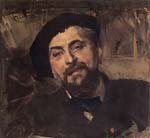 portrait of the artist Ernest Ange Duez (1843 1896)