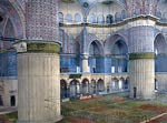 Mosque Interior, Sultan Ahmet Istanbul, Turkey