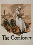 The comforter - nurse holding infant World War One Poster