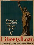 Statue of Liberty - Loan - World War I Poster