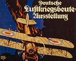 Burning British plan - German WWI Poster