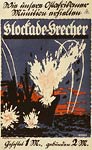 Blockade-brecker Blockade Runner munitions to Germany WWI Poster