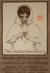 400,000 orphans starving - World War I Poster