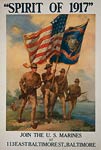 Spirit of 1917 American World War I Poster